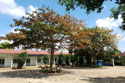 Cuối mùa thu tại điểm trường thôn 8