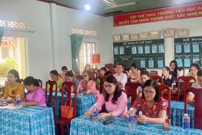 HỘI NGHỊ VIÊN CHỨC, NGƯỜI LAO ĐỘNG TRƯỜNG TIỂU HỌC EA MTÁ  NĂM HỌC 2025-2026