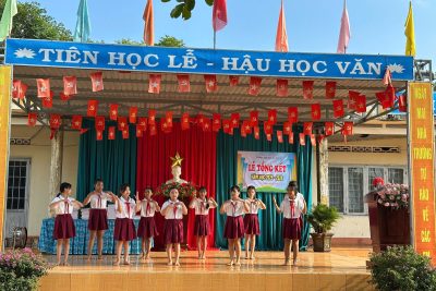 TRƯỜNG TIỂU HỌC EA MTÁ TỔ CHỨC LỄ TỔNG KẾT.  NĂM HỌC 2025 – 2026
